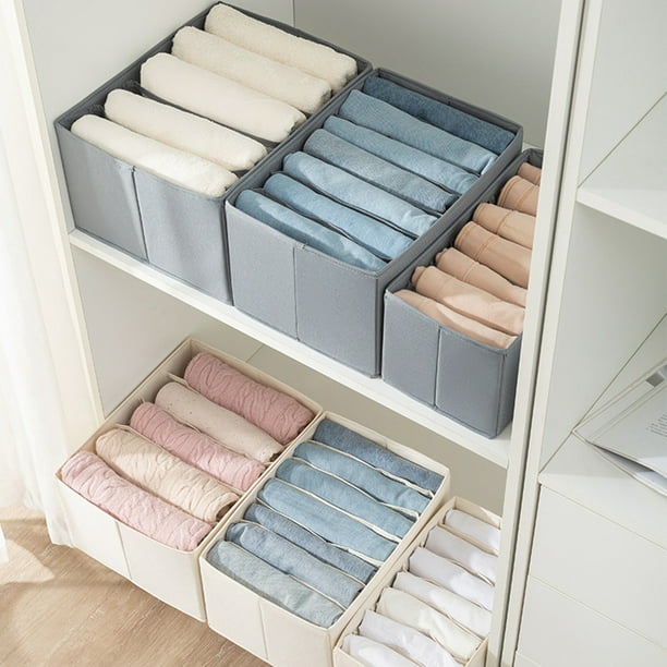 Caja de almacenamiento de ropa para pantalones, armario