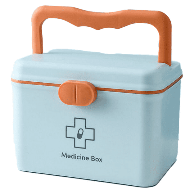 Caja de almacenamiento de medicamentos Caja de primeros auxilios