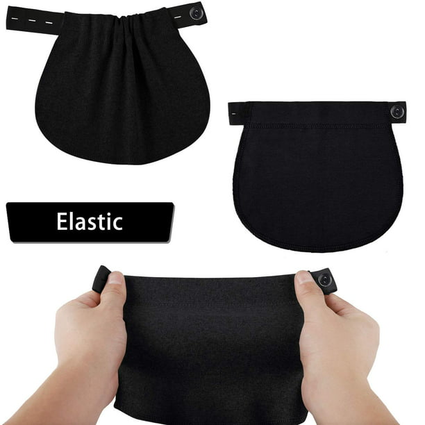 Extensor de pantalones de maternidad con extensor de brasier, extensor de  cinturón de embarazo, extensor de cintura elástica ajustable para mujeres