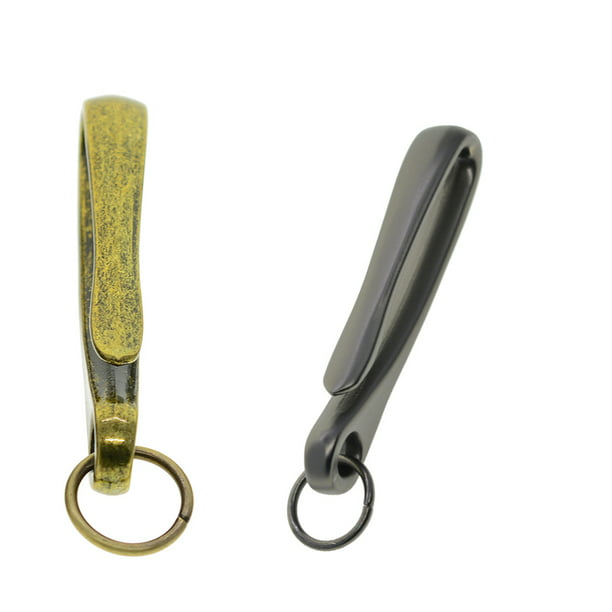 Naiovety 2 piezas U Hook Fishhook Key Chain Holders Fabricación de