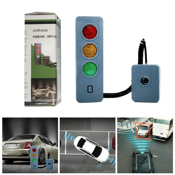 Matsuzay Sensor de aparcamiento ABS de alta sensibilidad con apagado  automático y funcionamiento inalámbrico fácil operación garaje Electrónica