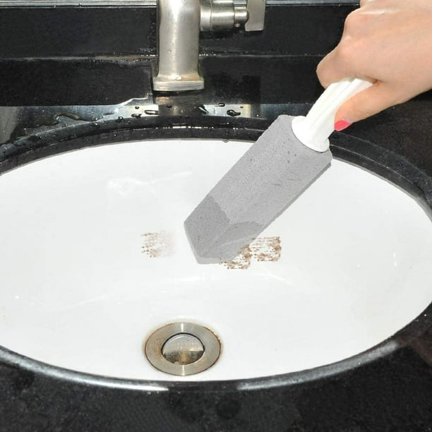 Limpiador de inodoro de piedra pómez de 4 piezas con mango - piedra de  limpieza de piedra pómez de inodoro para cocina baño piscina pies de  limpieza del hogar MFZFUKR LKX-1515
