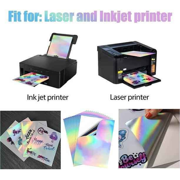 Papel adhesivo imprimible para Impresora Láser