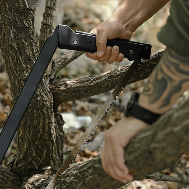 Sierra de mano plegable, sierra plegable de 1.5 pies, portátil, evita que  se resbale para exteriores para carpintería