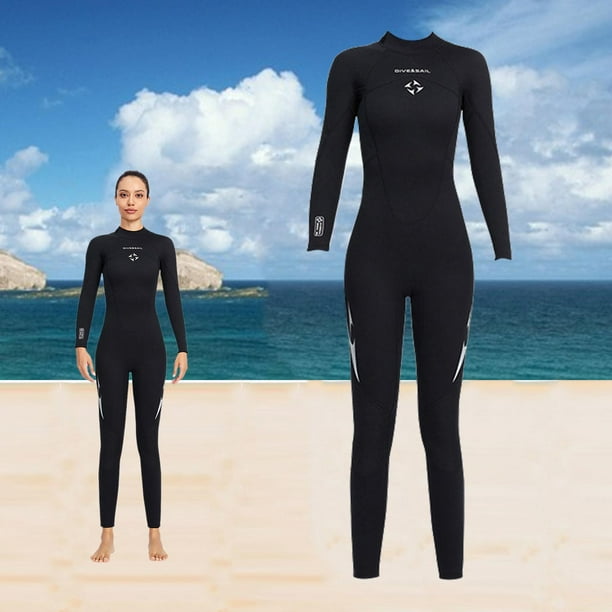 Trajes de neopreno chaqueta para hombres, 2 mm de neopreno con cremallera  frontal de manga larga surf natación buceo trajes mojados trajes