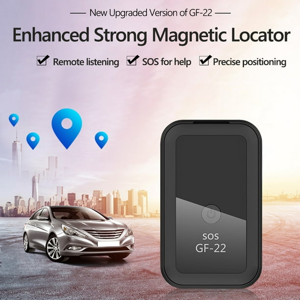 Rastreador de coche GF-22, Mini localizador GPS para coche