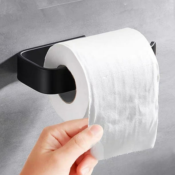 Porta rollos de papel higiénico montado en la pared