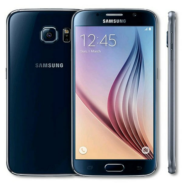caja mientras tanto Una vez más Samsung Galaxy S6, 32 Gb, Negro, 100% Auténtico Samsung Samsung Galaxy S6 /  Smartphone / Reacondicionado | Walmart en línea