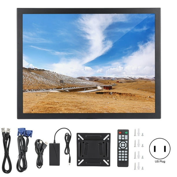 Monitor LCD de 15 pulgadas con AV/TV/Entrada HDMI/ 15' monitor LCD