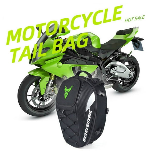 Sidaley 2018 nueva bolsa trasera impermeable para motocicleta trasera  multifunción para motocicleta Gafas de moto Verde Tipo 3 Sidaley  VI001079-11