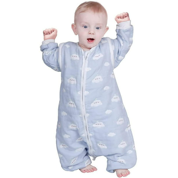 Saco de dormir para bebés de 0 a 6 meses, envoltura extraíble para recién  nacidos, saco de dormir para bebé delgado sin mangas para descarga de verano  - AliExpress