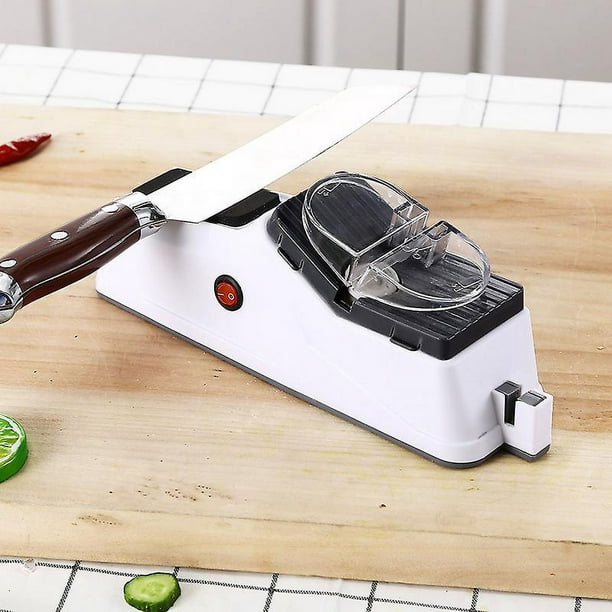 Afilador de cuchillos eléctrico Usb ajustable para cuchillos de