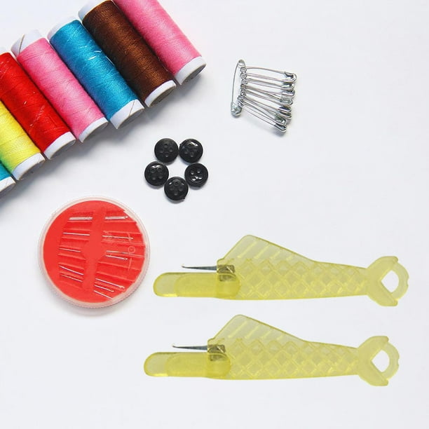 Enhebrador De Agujas 5 uds pez aguja de coser a mano enhebrador bordado Kit  de herramientas artesana Ndcxsfigh