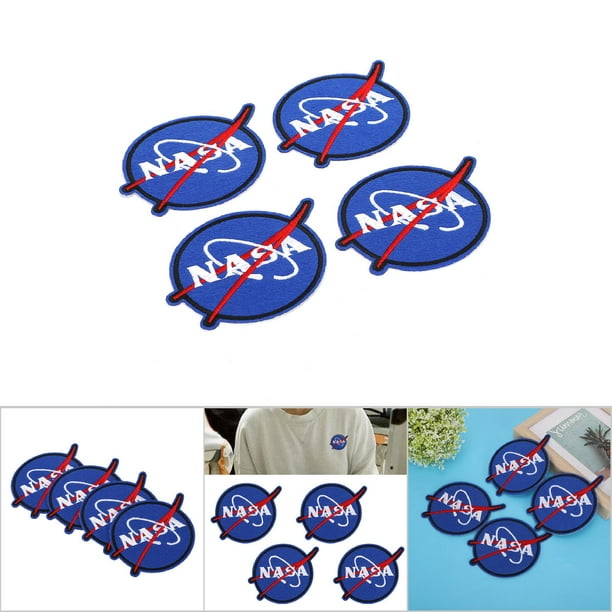 8 Uds parches bordados patrón de la NASA ropa coser en pegatinas pegatinas  bordadas para apliques de ropa decoración de costura ANGGREK Otros