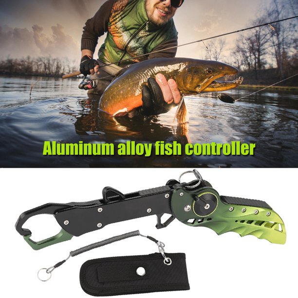 Comprar Alicates de control de peces de aleación de aluminio, herramienta  multifuncional para abrazadera de peces al aire libre, dispositivo de  control de peces de mango largo, boca de pez y alicates