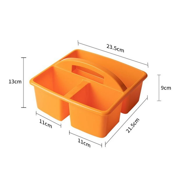 Caja de clasificación de madera - 6 compartimentos