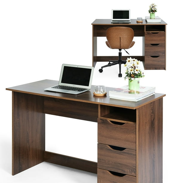 Hansel escritorio con cajones y almacenaje | Banak