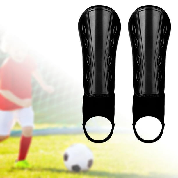 Espinilleras deportivas de fútbol para niños, jóvenes y adultos, equipo de  fútbol ligero y transpirable con protección de mangas al tobillo