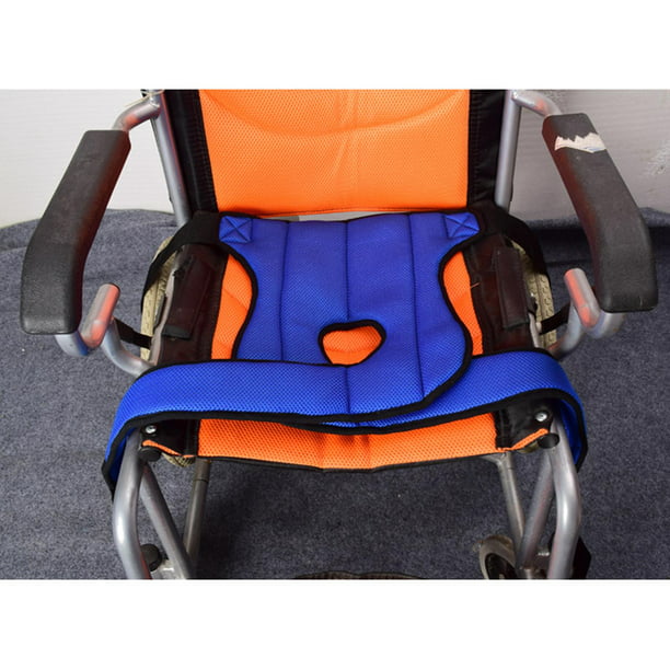 Cinturón de fijación para silla de ruedas Arnés trasero de malla Correas de  soporte para pacientes ancianos Discapacitados Banda Lado inferior Salvador  Cinturón de seguridad para silla de ruedas