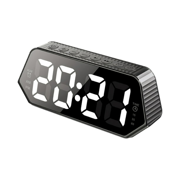 grieta Baya hada Despertador digital Máquina de ruido blanco 6 sonidos relajantes para  TFixol Reloj | Walmart en línea