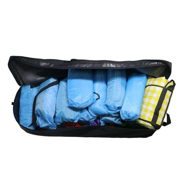 Bolsa de lona para gimnasio, plegable, impermeable, bolsa de viaje de gran  capacidad, expande bolsas de mano para fin de semana durante la noche
