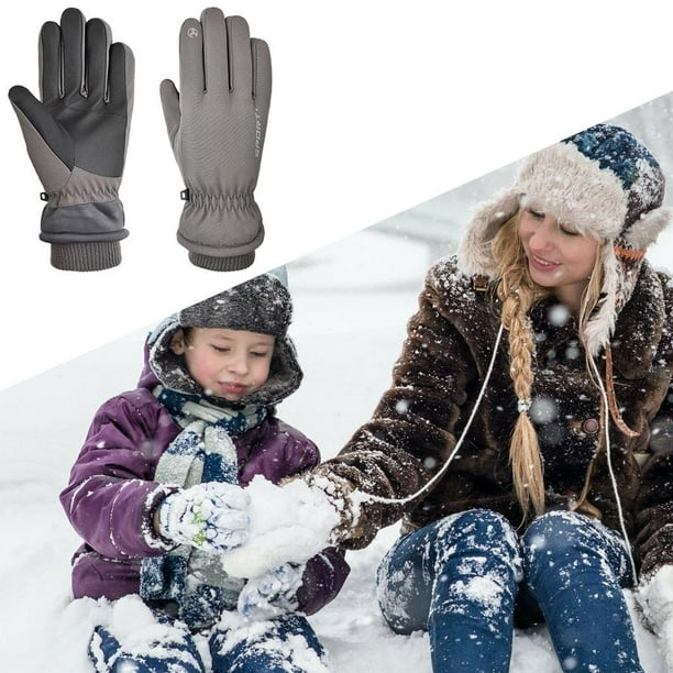 Guantes Para Niños Impermeables Termicos Frio Nieve Moto