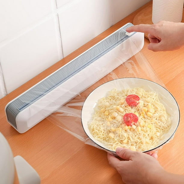 de film transparente Refrigerador Suministros de cocina para el Soledad  Cortador de envoltura de película