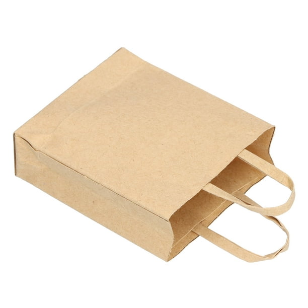 Bolsas miniatura de papel kraft, 100 por paquete