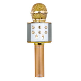 NA - Máquina de karaoke infantil para niñas y niños con 2 micrófonos,  juguete de karaoke Bluetooth para cantar, altavoz de karaoke portátil para  niños