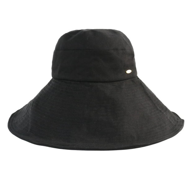 Sombreros de paja para mujer Sombrero de playa de verano Sombrero de ala  ancha Sombrero Fedora UPF50+ TUNC Sencillez