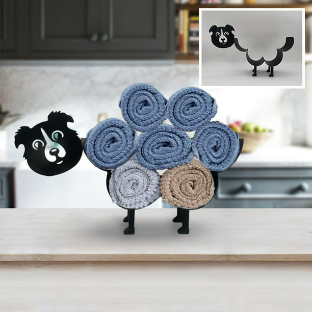 Portarrollos de papel higiénico de oveja, soporte de pie para rollo de papel  higiénico montado en la pared, bonito - AliExpress