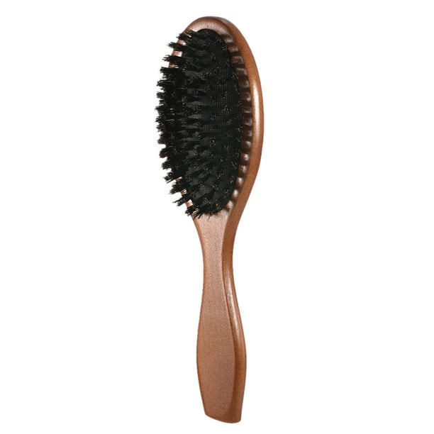 Cepillo de pelo natural de cerdas de jabalí Cepillo de madera para  desenredar el pelo Irfora Cepillo