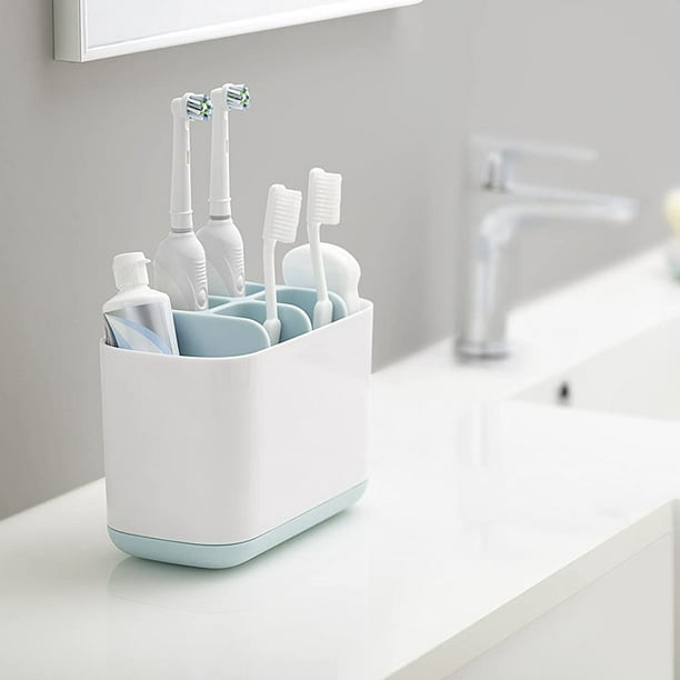 Soporte para cepillos de dientes, organizador de cepillos de dientes  premium, organizador de almacenamiento de baño para cepillo de dientes  eléctrico