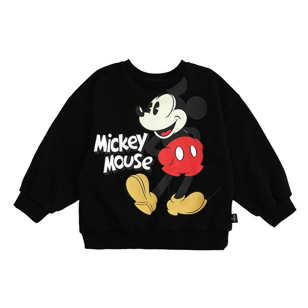 Sudadera con capucha de Mickey Mouse de Disney para primavera y otoño,  nueva versión coreana con est Gao Jinjia LED