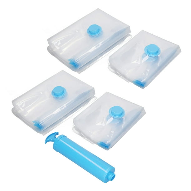 Kit de bomba de bolsa de compresión al vacío, bolsa de compresión al vacío  de 8 piezas, bolsa de compresión, bolsa de vacío para lograr más Jadeshay A
