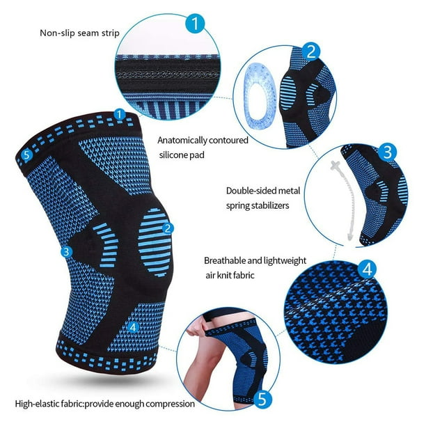 Knee Savers Sleeve Compression Brace Support Sport Joint Pain