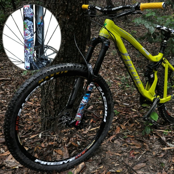 Pegatinas protectoras de bicicleta 3D Pegatina de cuadro de bicicleta de  carretera MTB (graffiti de horquilla) Likrtyny Para estrenar