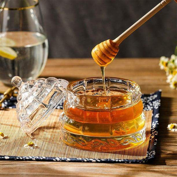 Parcial Verdulero Locomotora tarros de miel Dispensador de de tarro de de de colmena para regalos ,  utensilios de cocina para Magideal tarros de miel | Walmart en línea