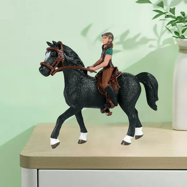 Modelo de caballo de plástico sólido Juguete grande Wild Farm