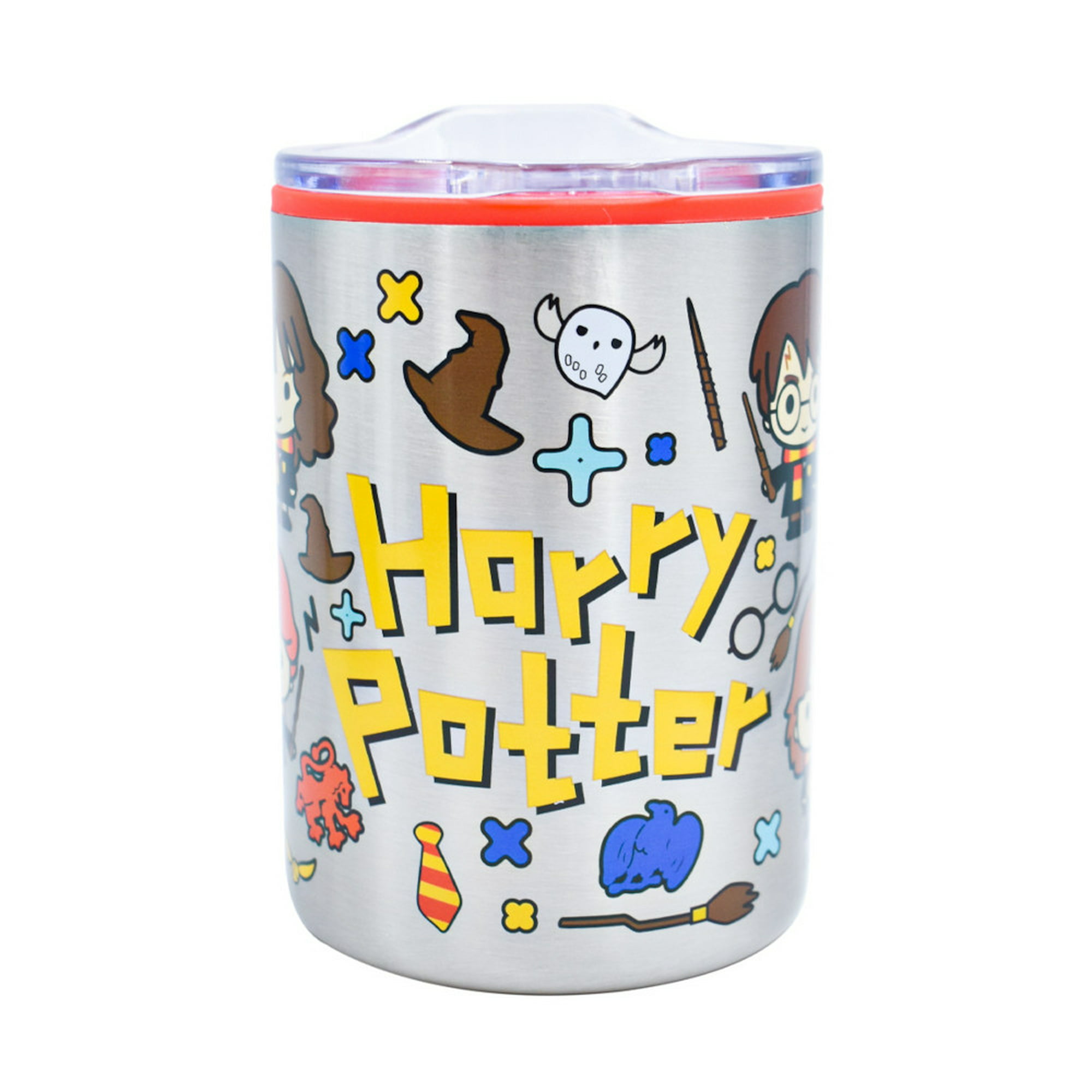 Termo café acero termo inoxidable Harry Potter 380 ml con asa Hogwarts
