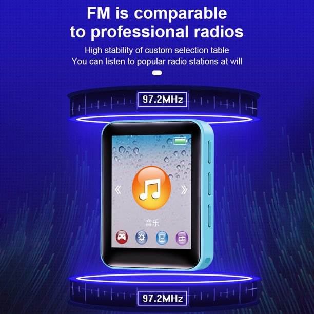 Reproductor de MP3 con pantalla TFT de 1,8 pulgadas E-Book/grabación de  reproductor de música de plástico para estudiantes Ndcxsfigh Para estrenar