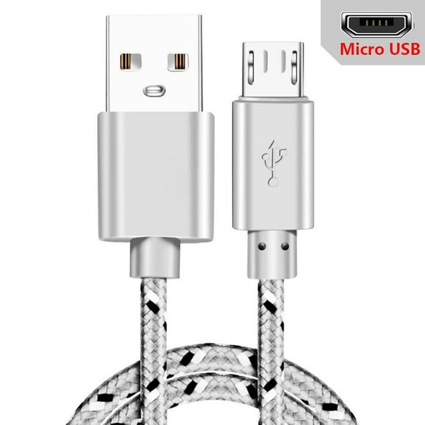 Cable De Carga Súper Rápida 5A/Micro USB/Sincronización De Datos Para  Android/Cables De Cargador De Teléfono