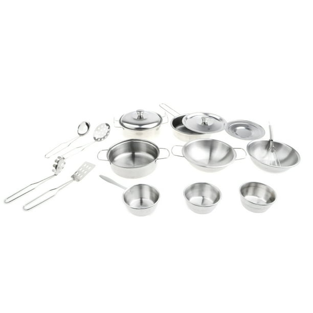 Juego de utensilios de cocina de acero inoxidable de 16 piezas, juego de  utensilios de cocina, juego Sunnimix utensilios de cocina