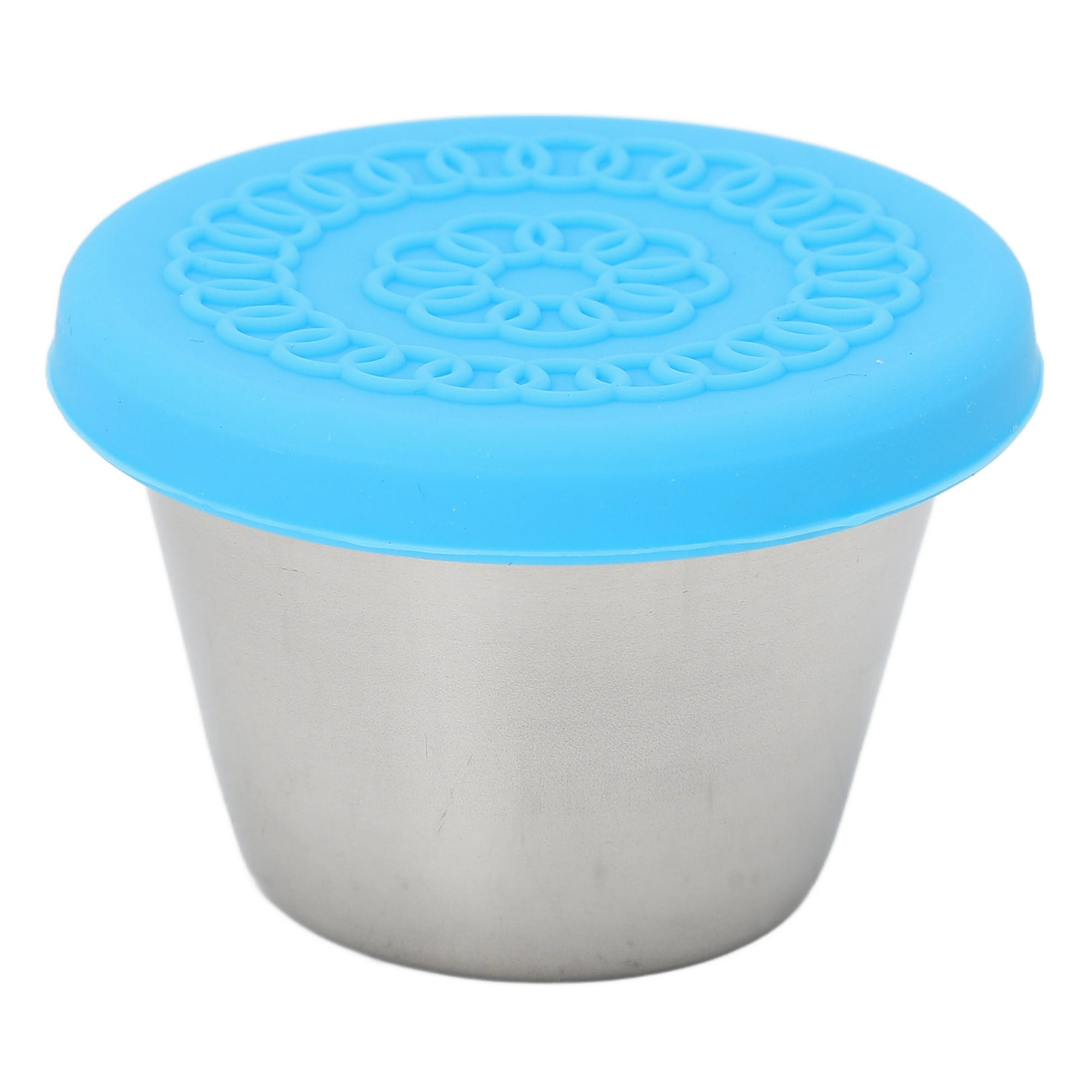  KIGI Paquete de 6: cuencos de plástico de 10.1 onzas con tapa,  a prueba de fugas, juego de recipientes pequeños para preparación de comidas  : Hogar y Cocina