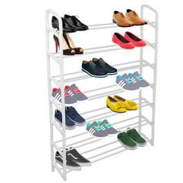 Closet Zapatera Minimalista Armario Organizador Multifuncional Armable /  Almacenamiento para Zapatos (Café, 9 niveles)