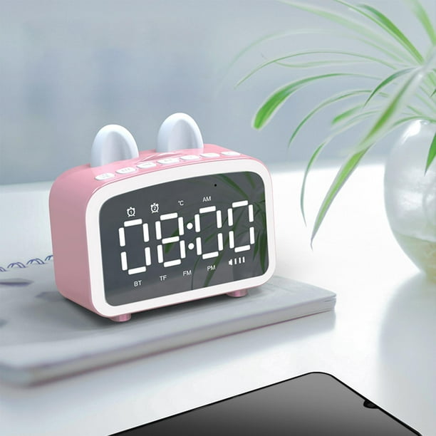 Reloj Despertador Digital LED Reloj De Mesa Relojes Electrónicos De  Escritorio Despertador USB Radio FM Tiempo Proyector Función De Repetición  2 Alarma L230621 De 16,65 €