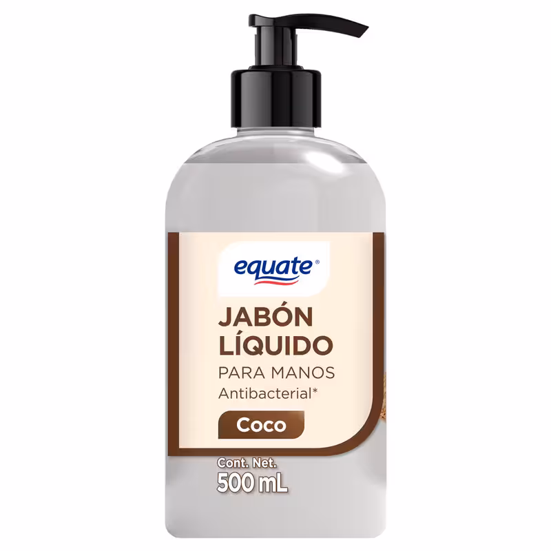 thumbnail image 1 of Jabón Líquido Equate coco 500ml, 1 of 5