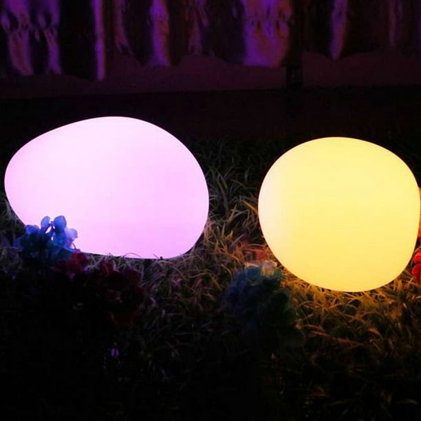 Lámpara solar de 12 LED Foco de jardín al aire libre Luz de enchufe de  tierra colorida (RGB) Lamparas Tmvgtek Para estrenar