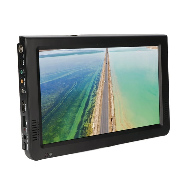  Chiwe TV digital portátil de 16 pulgadas, televisión portátil,  diseño profesional, rendimiento superior, multifuncional, con batería de  litio recargable de 1800 mAh para exteriores : Electrónica