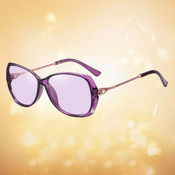 Gafas de sol de moda para mujer Gafas de sol polarizadas para conducir  Gafas con Lente de cambio rosa jinwen Gafas de sol para mujer
